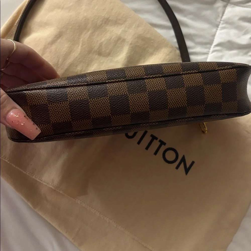 Louis Vuitton pochette accessories Damier ebene - Picture 5 of 9